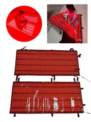Large Size Full Body LED Red Light Therapy Mat For Body Pain Relief Sculpting