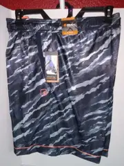 AND1 Mens Basketball Shorts 3XL Offense Navy Blue 8 in Athletic Activewear NEW