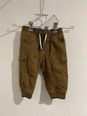 Pumpkin Patch Size 00 (3-6months) Brown Cargo Pants - Brand New With Tags!