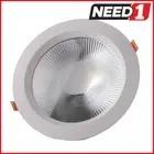 CROWN 20W Recessed Deep Frame COB LED Downlight – 3CCT (Tri Colour) Flicker Free