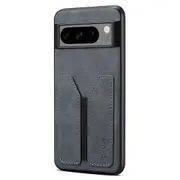 DENIOR For Google Pixel 8 Pro Case PU Leather Phone Back Cover with Elastic Card Holder
