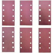 60 PCS Hook & Loop Sandpaper Sanding Sheet Assorted for 1/3 Sheet Sander - 60 80