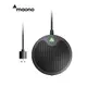 Maono BM10 USB會議麥克風桌面麥克風全指向麥克風PC麥克風帶有靜音按鈕和監聽耳機插孔用於會議