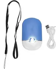Eyelash Extension Fan, Mini Fan, Eco-Friendly Home for Nail Art Dry Eyelashes Women(Blue)