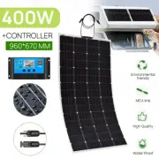 Solar Panel 12V 400W Flexible Mono For Home Caravan Camping With 20A Controller