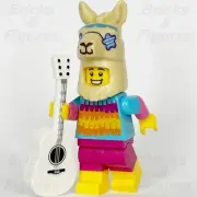 LEGO® Llama Suit Guy Minifigure White Guitar Build-A-Minifigure BAM 2024 Party