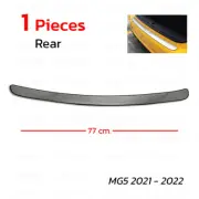 For MG MG5 MG 5 Sedan 2021-'22 Chrome Stainless Rear Bumper Protector Guard