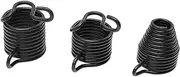 Set of 3 Steel Spring Retainers for Rivet Lightweight Heat Resistant Chisel Spring