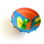 Children Toys Bounce Rubber Popping Bowls Novelty Hip Hop Jumps T-i- RNAU