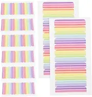 8 Sheets Traceless Wig Film Wig Adhesive Double Sided Wig Tape Waterproof Lace Tape Wig Glue for Front Lace Wig True Scalp Tape Wig Strips for Edges Hair Tape Double Sided Fiber