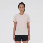 【NEW BALANCE】NB 上衣 女款 短袖上衣 運動 粉 WT41222OUK