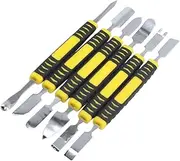 Tofficu 1Set Cell Phone Repair Tool Metal Prying Bar Kit for Easy Disassembly Non Slip Design Durable for Opening Mobile Phone Shells Without Damage