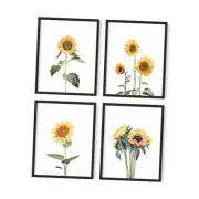 Wall Decor and Posters Bedroom Decor Pictures Wall 11x14 Unframed Sunflower