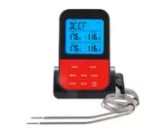 T03 Kitchen 2-pin Barbecue Thermometer Wireless Waterproof Digital Cooking Meat Food Oven Timer Water Meter Barbecue Tool