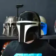 Mandalorian Jango Fett Full Helmet Adult Star Wars Cosplay Bounty Hunter