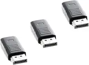 DisplayPort Headless Ghost Display Emulator for PC 4K DP Dummy Plug (fit Headless 3840x216017hz)-3Pack