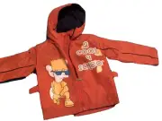 Boys size 3 Hooded Fleece Vest and Coat Bart Simpson Too Cool For School NEW