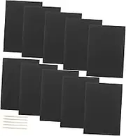 GRADENEVE Paper Set for Boys and Girls 55 Sheets 5 Bamboo Sticks Scratch Drawing Painting Paper Black Coating