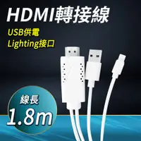 在飛比找PChome24h購物優惠-A-PHDTV IPHONE/IPAD轉HDMI轉換器