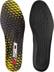 Sidi Replacement Boot Soles and Insoles Black | Yellow 12 Mens Memory Insole