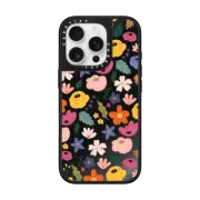 iPhone 16 Pro Mirror Case MagSafe Compatible Spring flowers