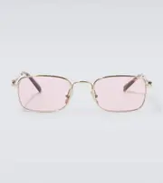 [Miu Miu] Miu Miu Rectangular sunglasses One Size pink