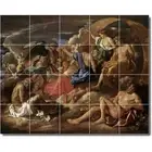 Nicholas Poussin Mythology Tile Mural PT06760. 60 x 48 (20) 12x12 tiles