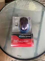 Microsoft Wireless Mobile Mouse 6000 Red For Windows & Mac (New Factory Sealed)