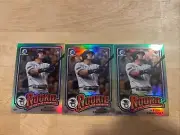Jasson Dominguez - Bowman Rookie RC Insert (3) Lot - Favorites NY Yankees