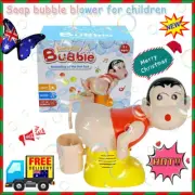 Fart Blowing Bubble Machine Light Music Funny Joke Toy Water Blowing Cartoon HA