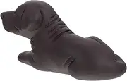 Cabilock Stylish Purple Puppy Tea Pet Adornment Unique Labrador Puppy Ornament for Desk Decor