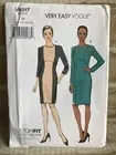 Vogue Sewing Pattern V9017 Vogue Size: 6 to 14 UNCUT and FF CUSTOMFIT cup sz