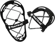 Yaktrax Pro Heavy Duty Traction Hiking Cleats, Durable Rubber Strap & Strong 1.4mm Stainless Steel Coils, Provides Traction In Ice & Snow, Silver, Small, UK 5-8