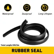 10FT Car Door Trunk Seal Strip H Shape Weather Strip Edge Decoration Accessories (for: Volvo)