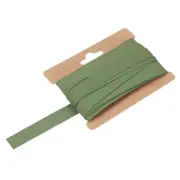1/2 Inch Single Fold Bias Tape Cotton for Sewing(Light Green 10 Yards)