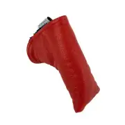 Sunfish Red genuine leather blade putter golf headcover