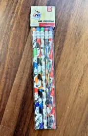 Official One Direction 1D Pack of 5 School Pencils Sealed Rare Hard To Find NEW