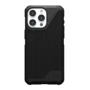 Metropolis LT Magsafe Apple iPhone 16 Pro (6.3') Rugged Case - Kevlar Black (114452113940), 18ft. Drop Protection (5.4M), 10 Years Warranty 114452113940