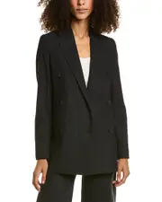 AllSaints Astrid Stripe Blazer UK 6/US 2 NoColor