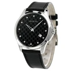 GUCCI G-TIMELESS YA126305 Black Quartz Stainless Men's Watch New in Box