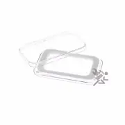 AirTite 1/2oz SILVER BAR White Ring Capsule Holders Qty: 5
