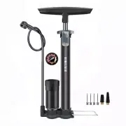 VIMILOLO Bike Pump Air Bicycle Pump Inflator for Presta and Schrader Valve Ti...