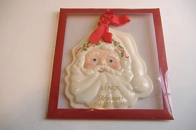 ~LENOX~SANTA COOKIE PRESS~NEW