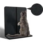 Cat Scratcher - 63cm L-Shaped Wall Mounted Scratching Board for Indoor Cats