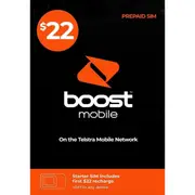 Boost $22 Mobile Prepaid SIM