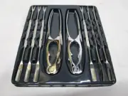 AMCO Houseworks Crab Lobster Crackers Forks Seafood Tool Set 8 pcs. NIP