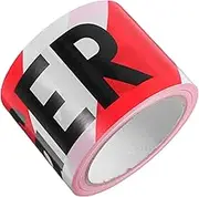 CHILDWEET 1Roll Non Adhesive Danger Tape for Halloween High Visibility Caution Sign for Parties Construction Sites Long Attention Grabbing Warning for