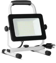 UFOND 6000 Lumen LED Work Light with Stand,60W Waterproof Flood Light
