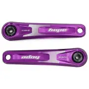 Hope E-Bike Crankset 155mm Crank Arms Specialized Offset - Purple - Brand New