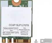 Dual Band Network Card, Dual-Band Wireless Network Card with 4.1 for Broadcom DW1820A BCM94350ZAE 8PKF4,NGFF M.2 Wireless WiFi Card for WIN7/WIN8/WIN10/Hackintosh/MAC OS System